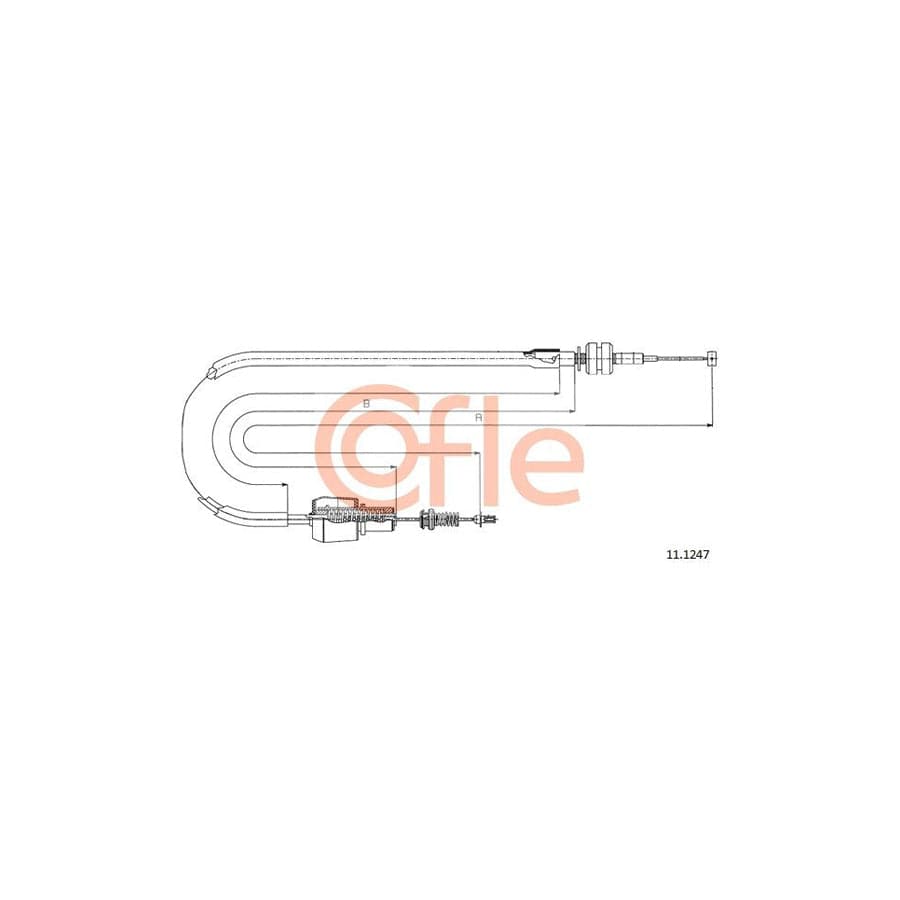 COFLE 11.1247 Throttle Cable | ML Performance UK Car Parts