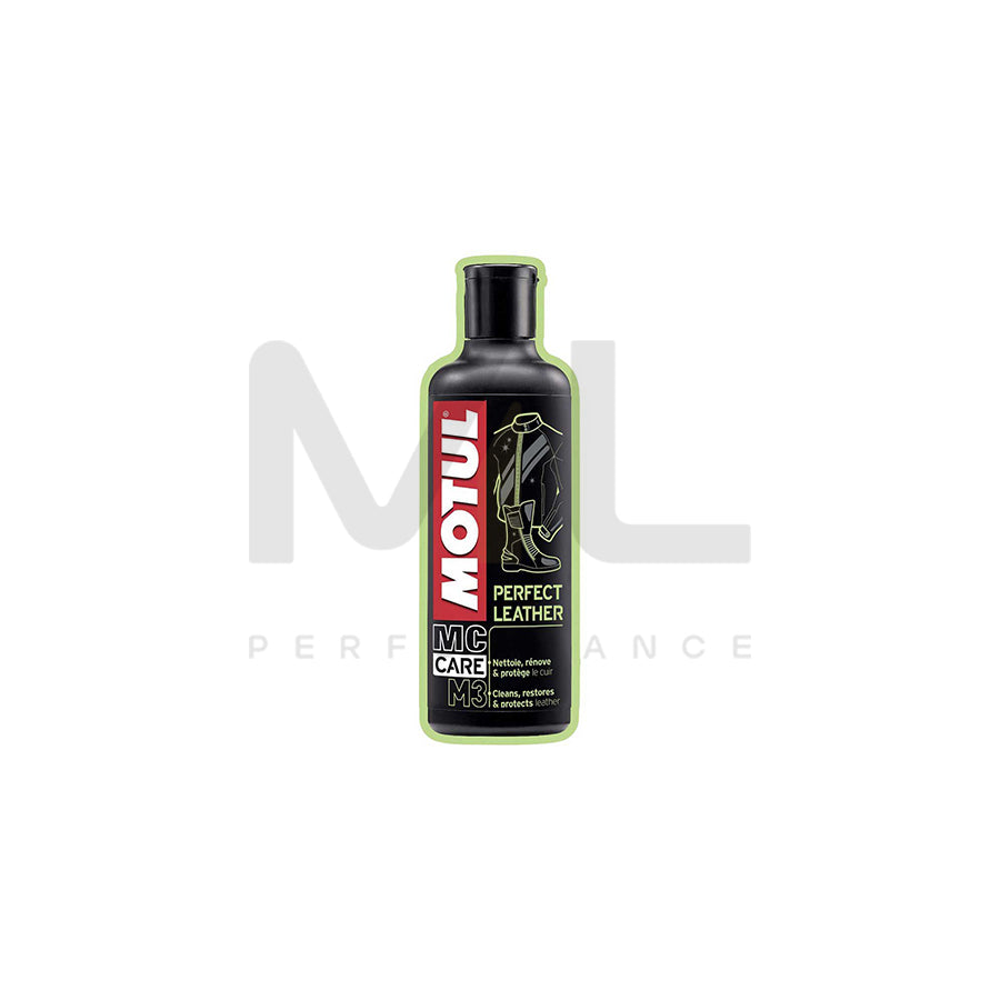 Motul MC Care M3 Perfect Leather - Motorcycle Leather Cleaner & Restorer Cream text"l | Engine Oil | ML Car Parts UK | ML Performance