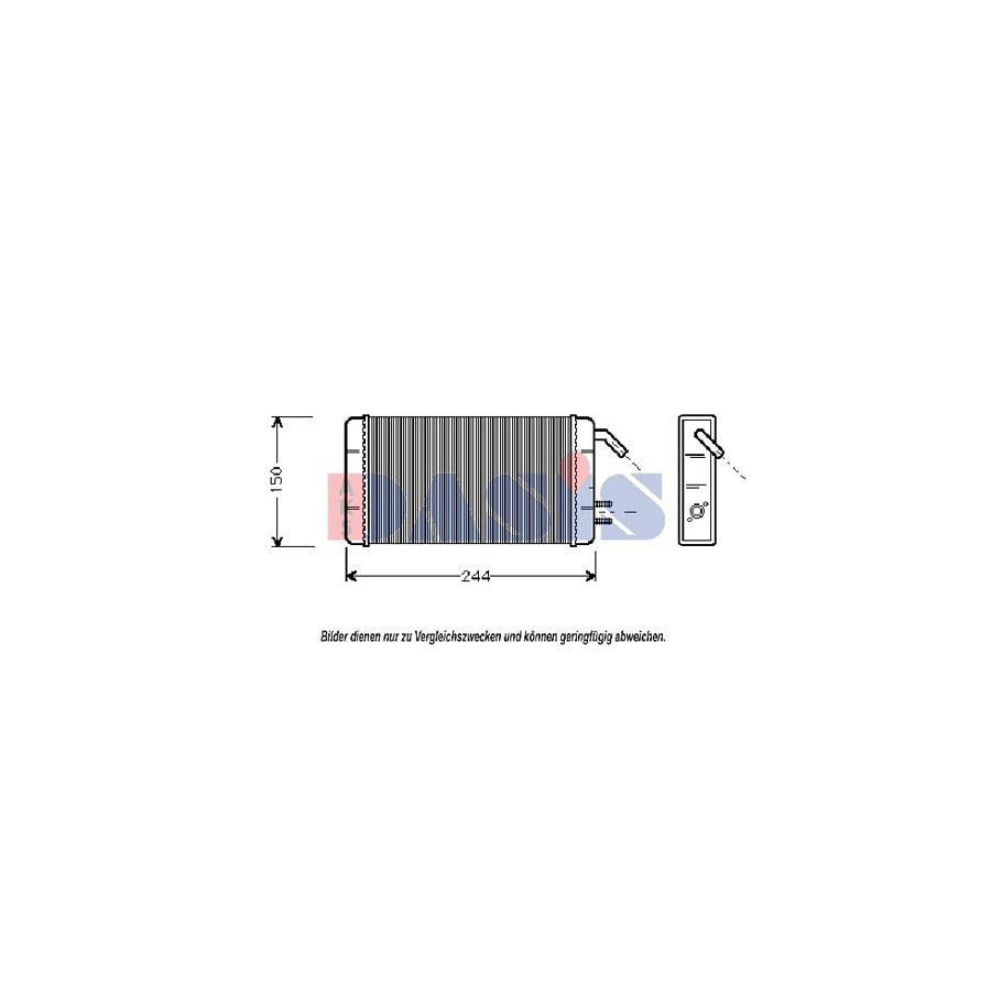 AKS Dasis 089120N Heater Matrix | ML Performance UK