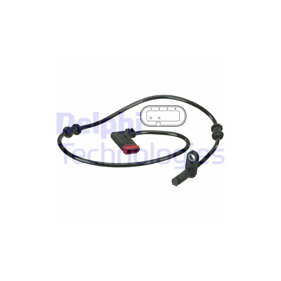 Delphi Ss20502 Abs Sensor