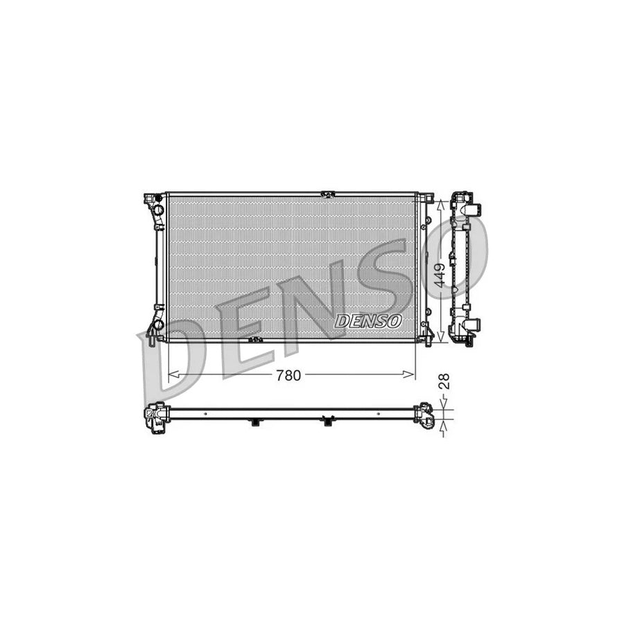 Denso DRM23098 Drm23098 Engine Radiator | ML Performance UK