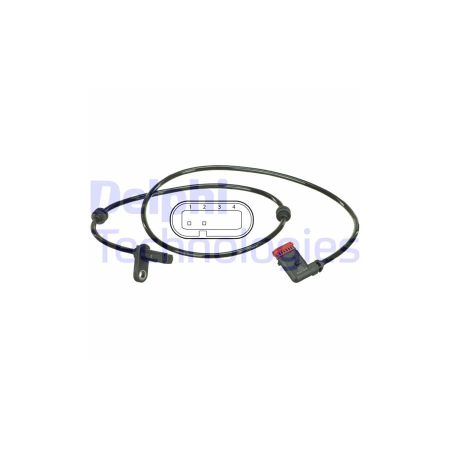 Delphi Ss20501 Abs Sensor