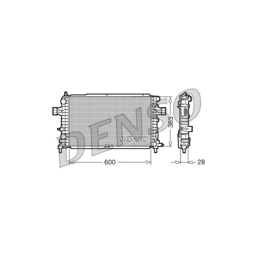 Denso DRM20105 Drm20105 Engine Radiator | ML Performance UK