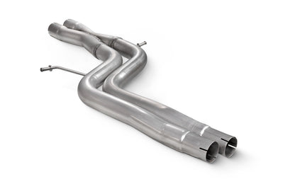 Scorpion SAUP106 Audi S4 B8/B8.5 Original Centre Silencer Delete With X-Pipe | ML Performance UK UK