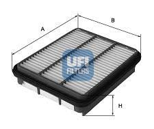 UFI 27.746.00 Air Filter For Daf 33 Saloon