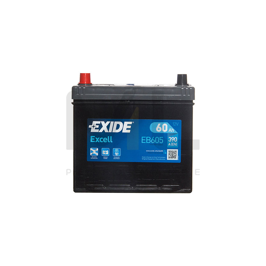 Exide Excel 014 Car Battery - 3 Year Guarantee | ML Performance UK Car Parts