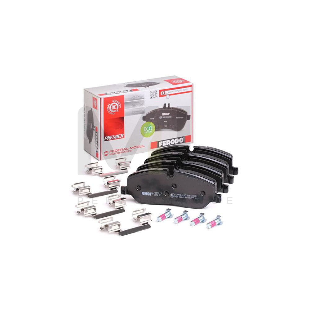 Ferodo Premier Eco Friction Fdb4433 Brake Pad Set Incl. Wear Warning Contact, With Accessories | ML Performance Car Parts