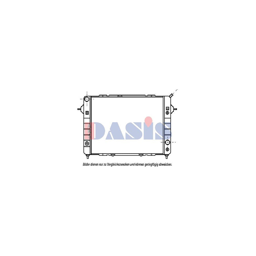 AKS Dasis 150039N Engine Radiator | ML Performance UK