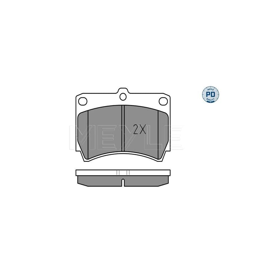 Meyle 025 216 5415/Pd Brake Pad Set