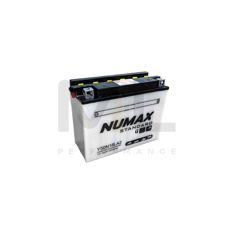 Y50-N18L-A2 Numax Motorbike Battery | Car Batteries UK | ML Performance Car Parts