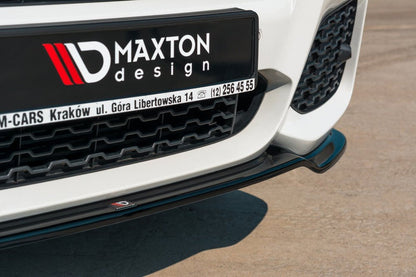 Maxton Design BMW X3 F25 M-Pack (Facelift) Front Splitter