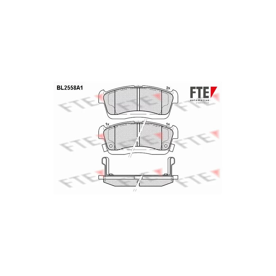 Fte BL2558A1 Brake Pad Set | ML Performance UK Car Parts