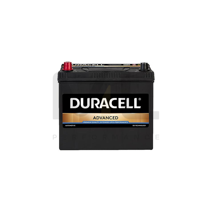 Duracell 057 / DA45L Advanced Car Battery | ML Performance UK Car Parts