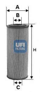 UFI 25.131.00 Oil Filter