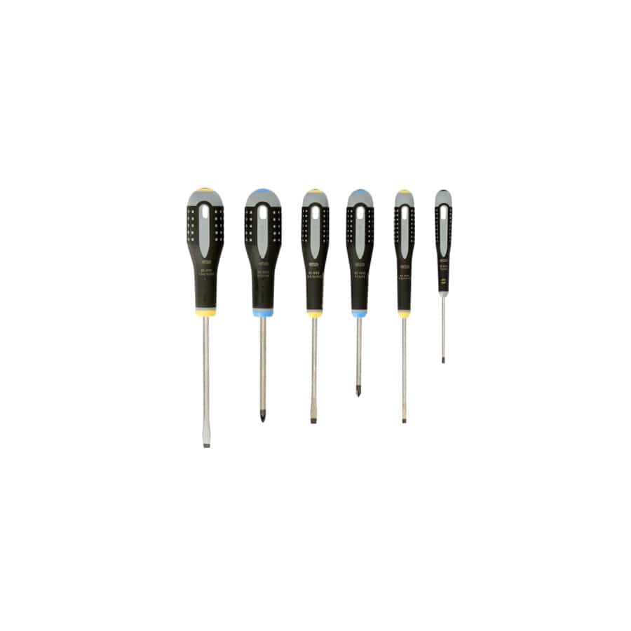 Bahco BAH9882 BE-9882 ERGO Screwdriver Set, 6 Piece | ML Performance UK