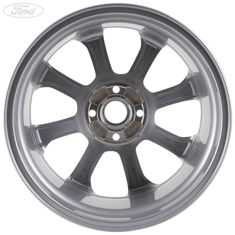 GENUINE FORD 2238244 FIESTA & FIESTAVAN ALLOY WHEEL 17" 8-SPOKE DESIGN, SPARKLE SILVER | ML Performance UK