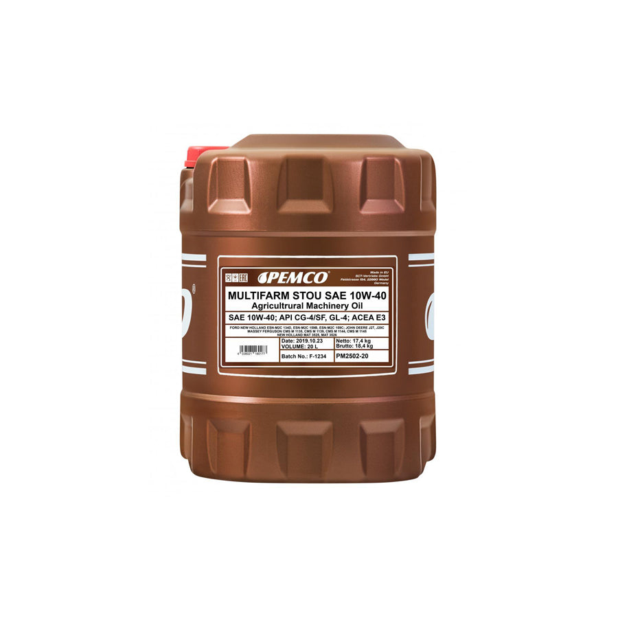 PEMCO Multifarm STOU PM250220 Multi-function Oil | ML Performance UK Car Parts