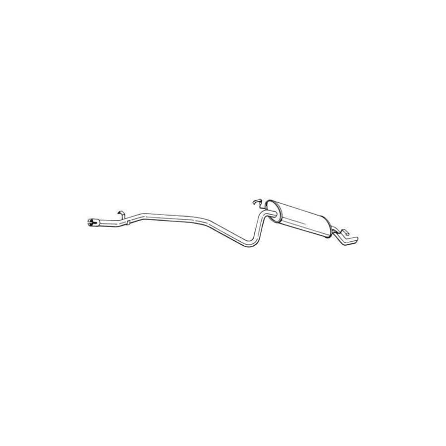 Bosal 287-145 Rear Silencer For Fiat Seicento / 600 Hatchback (187)