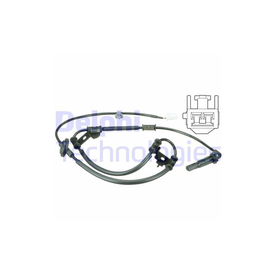 Delphi Ss20521 Abs Sensor