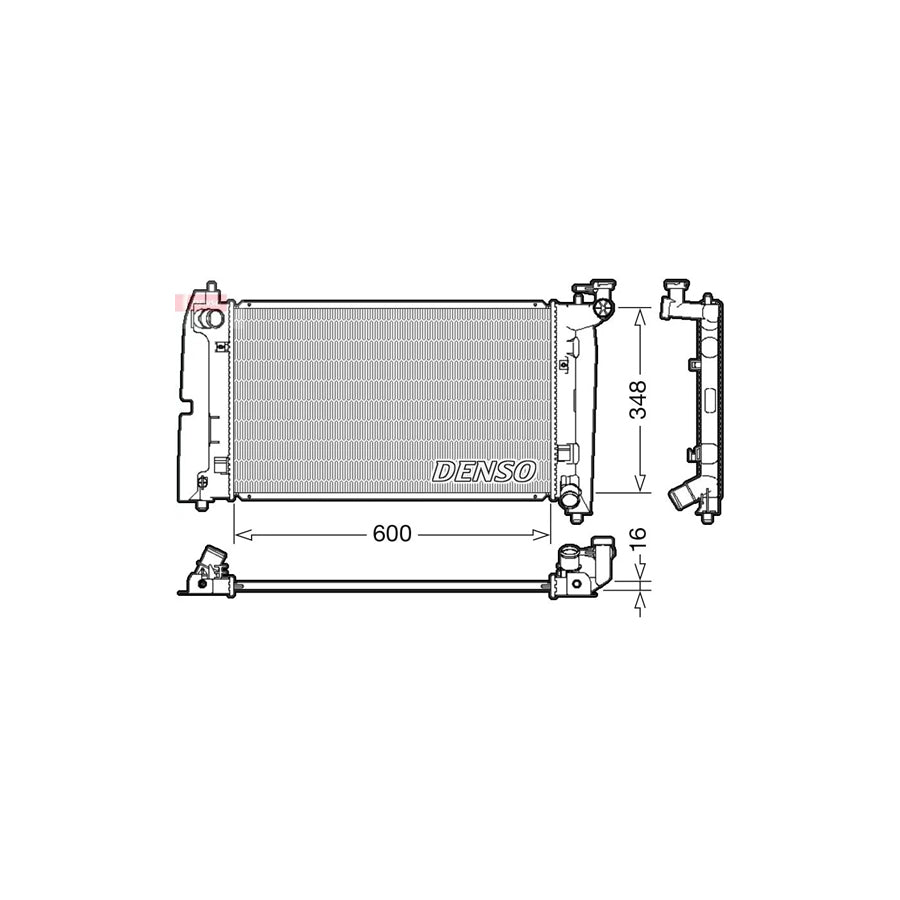 Denso DRM50085 Drm50085 Engine Radiator For Toyota Corolla | ML Performance UK