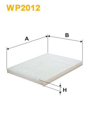 WIX Filters WP2012 Pollen Filter