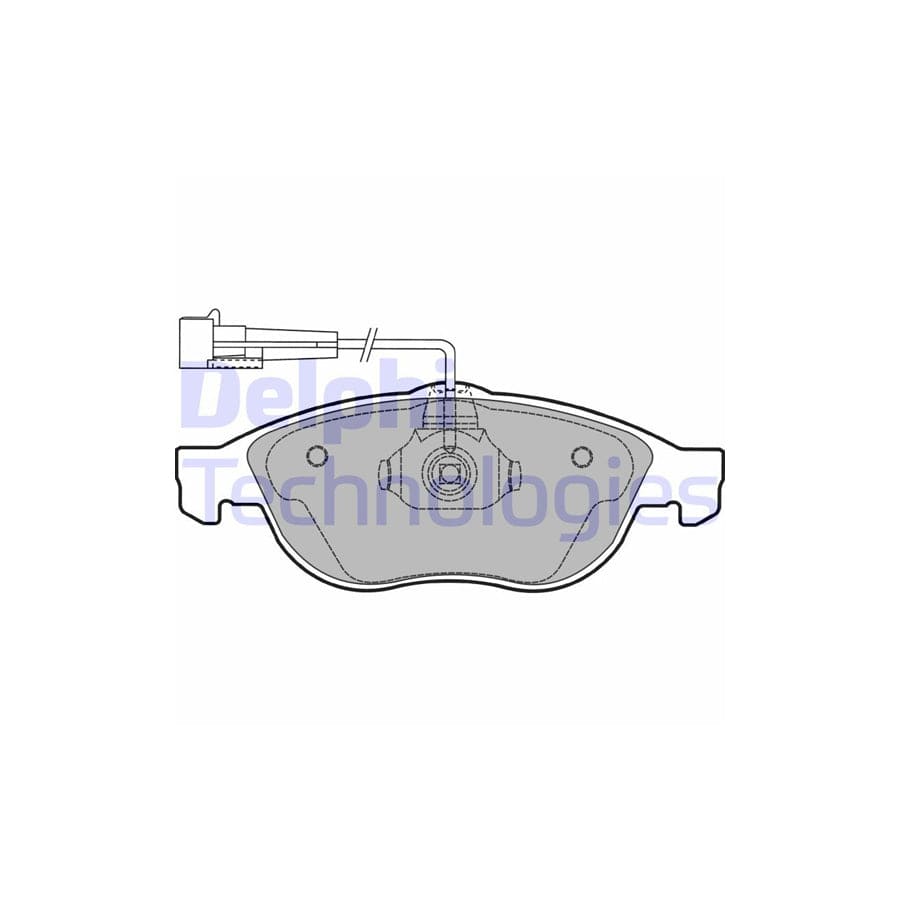 Delphi Lp1404 Brake Pad Set