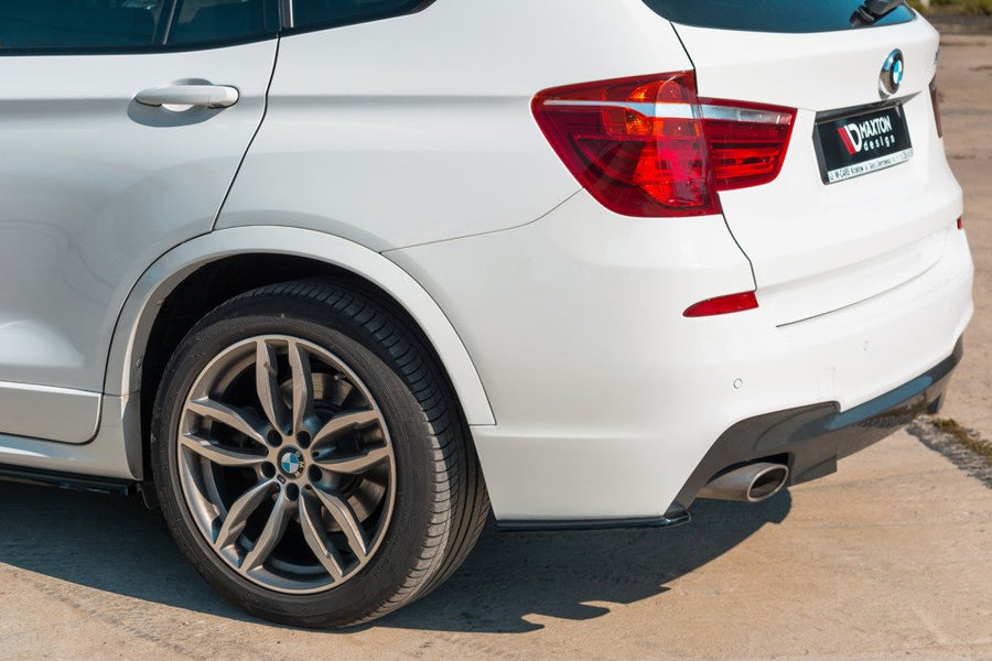 Maxton Design BMW X3 F25 M-Pack (Facelift) Rear Side Splitters