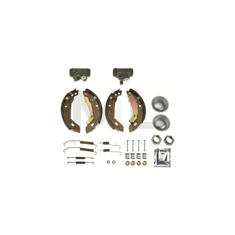 TRW BK1136 Brake Shoe Set with wheel brake cylinder, Brake Kit | ML Performance Car Parts