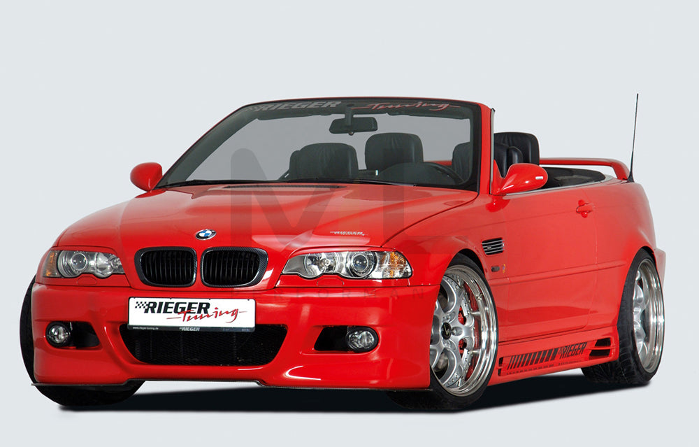 Rieger 00050127 BMW 3 Series E46 Front Bumper 3 | ML Performance UK Car Parts