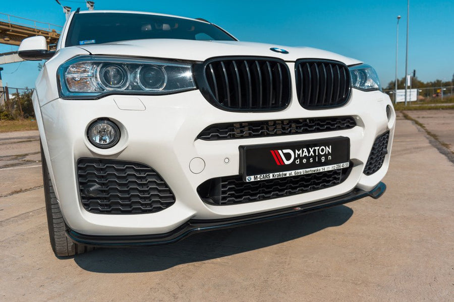 Maxton Design BMW X3 F25 M-Pack (Facelift) Front Splitter