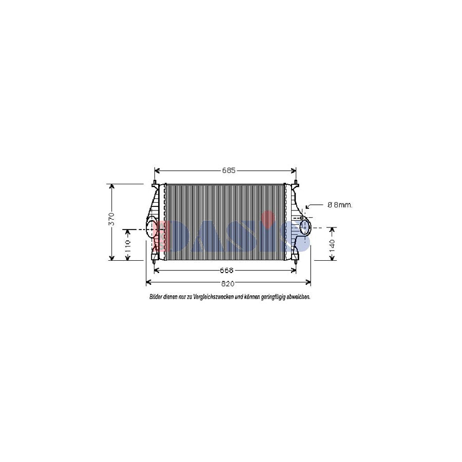 AKS Dasis 167004N Intercooler | ML Performance UK