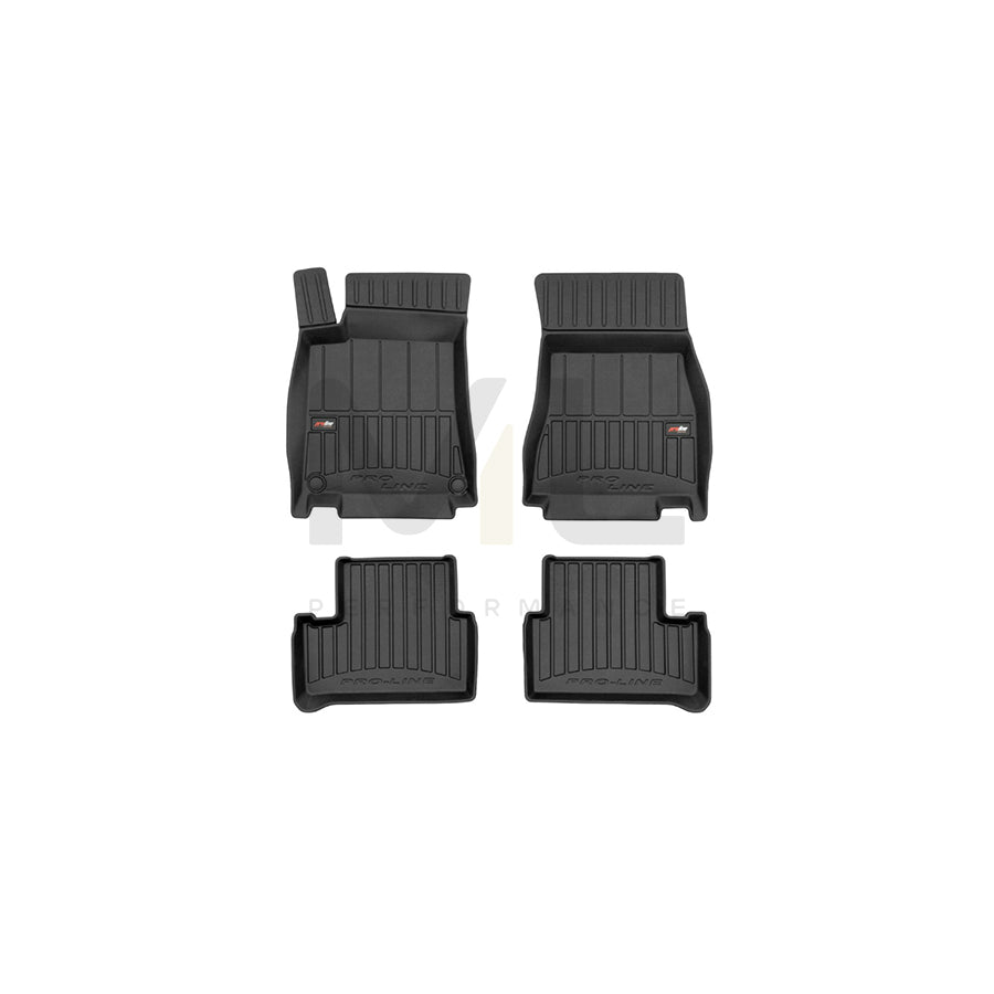 FROGUM Tailored, ProLine 3D427174 Floor mat set Elastomer, Front and Rear, Quantity: 4, Black | ML Performance Car Parts