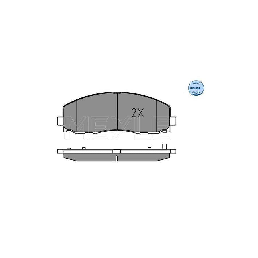 Meyle 025 253 7919 Brake Pad Set