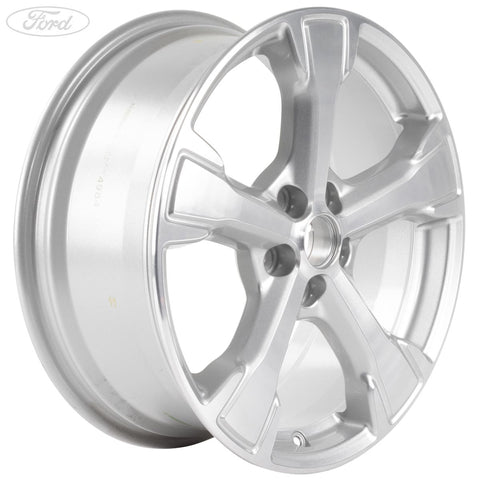 GENUINE FORD 2238252 KUGA ALLOY WHEEL 18" 5-SPOKE DESIGN, SPARKLE SILVER MACHINED | ML Performance UK