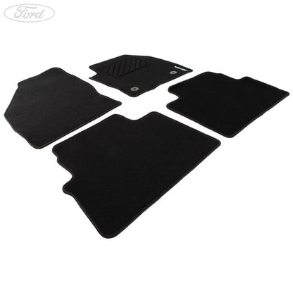 GENUINE FORD 1758724 KUGA CARPET FLOOR MATS FRONT AND REAR, BLACK | ML Performance UK