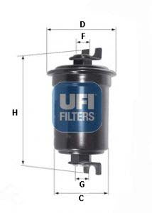 UFI 31.525.00 Fuel Filter