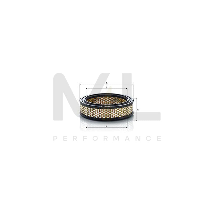 MANN-FILTER C 2233 Air Filter Filter Insert | ML Performance Car Parts