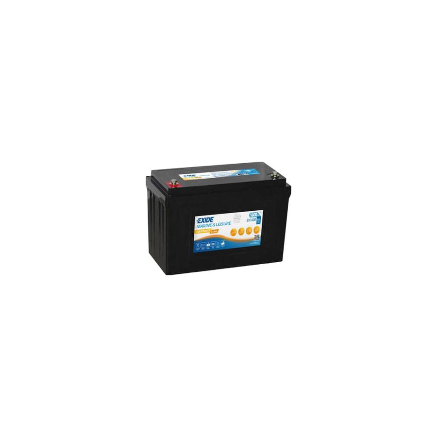 Exide EV1600 Equipment LI-ION Marine AND Leisure Battery 125AH | ML Performance UK Car Parts