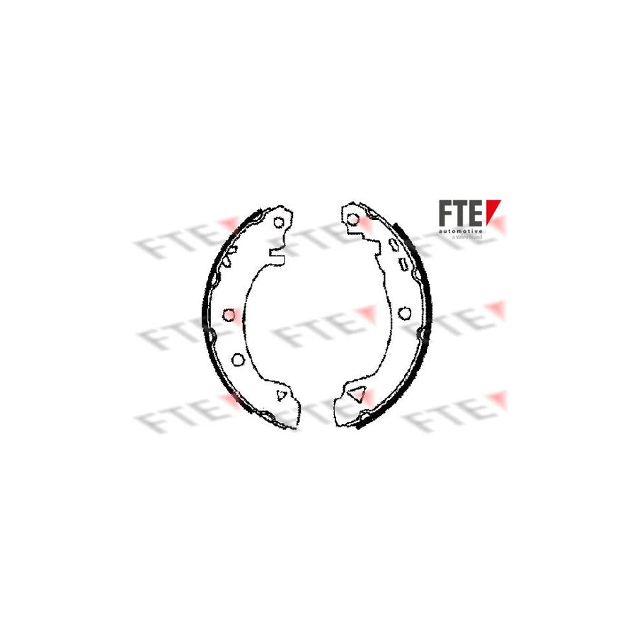 Fte 9100014 Brake Shoe Set | ML Performance UK Car Parts