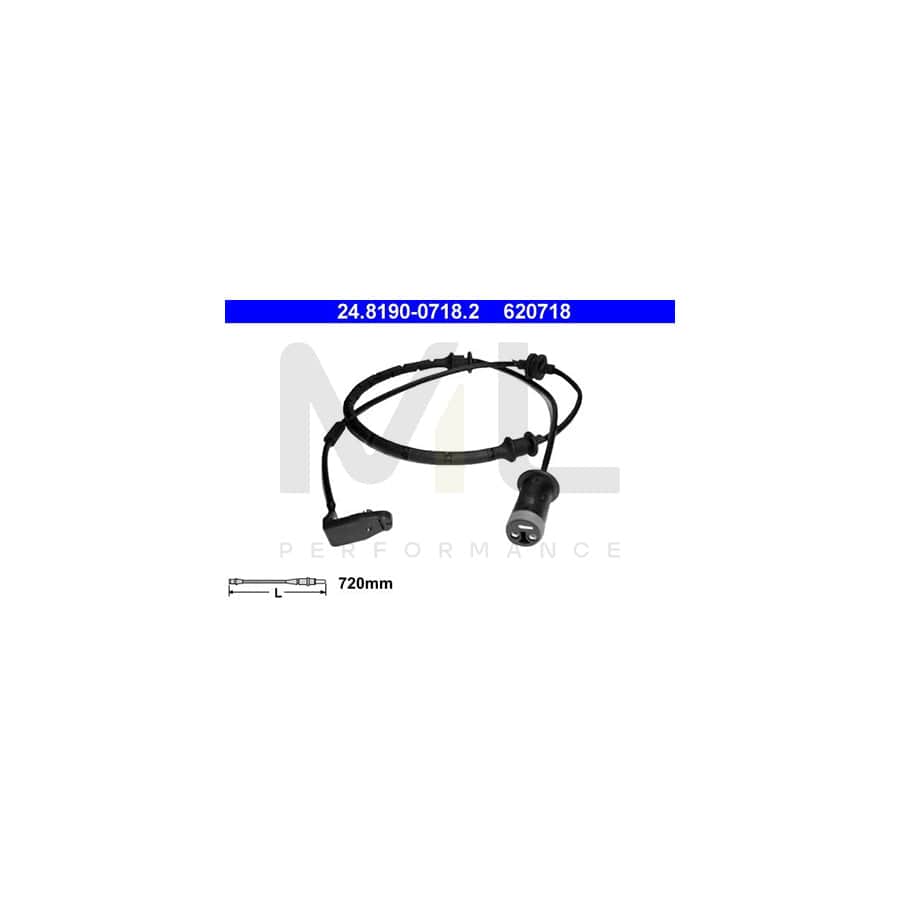 ATE 24.8190-0718.2 Brake pad wear sensor | ML Performance Car Parts