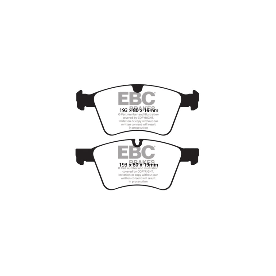 EBC DP1860 Mercedes-Benz X164 Ultimax Front Brake Pads - ATE Caliper 2 | ML Performance UK Car Parts