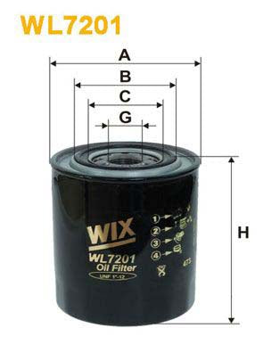 WIX Filters WL7201 Oil Filter