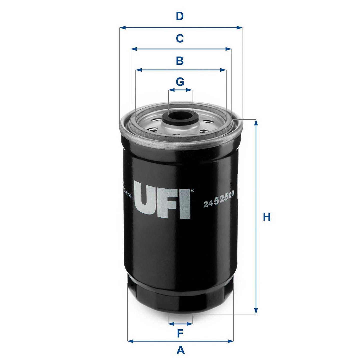 UFI 24.525.00 Fuel Filter