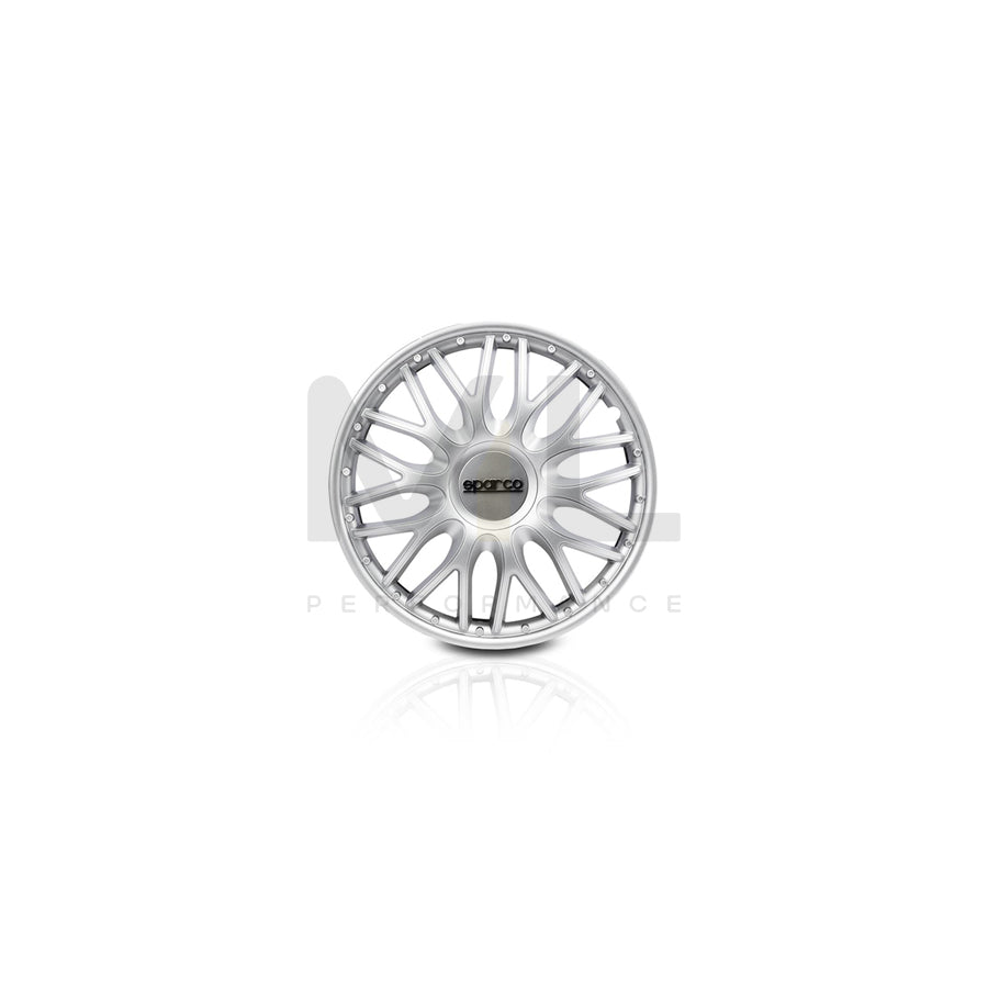 SPARCO ROMA SPC1596SV Wheel trims 15 Inch Silver | ML Performance Car Parts