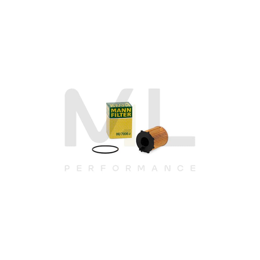 MANN-FILTER HU 7006 z Oil Filter with seal, Filter Insert | ML Performance Car Parts