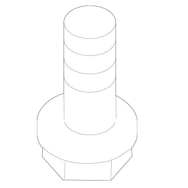 Genuine Lexus 90119-08770 LS Phase 2 Transmission Mount Bolt