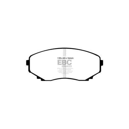 EBC PD01KF882 Mazda MPV Greenstuff Front Brake Pad & Plain Disc Kit  2 | ML Performance UK Car Parts