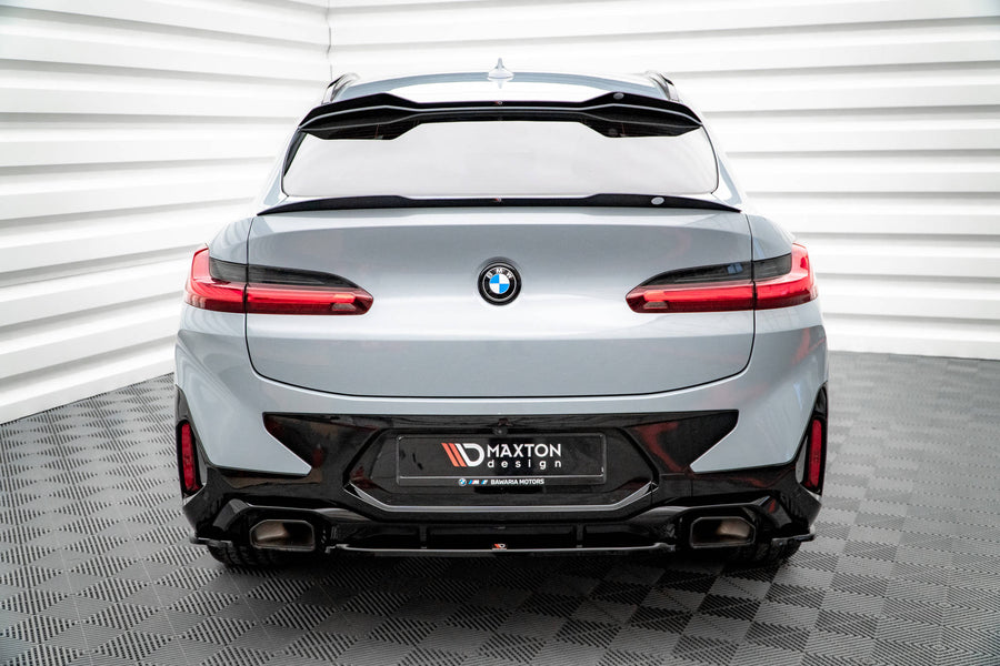 Maxton Design BMW X4 M-Pack G02 Facelift Central Rear Splitter