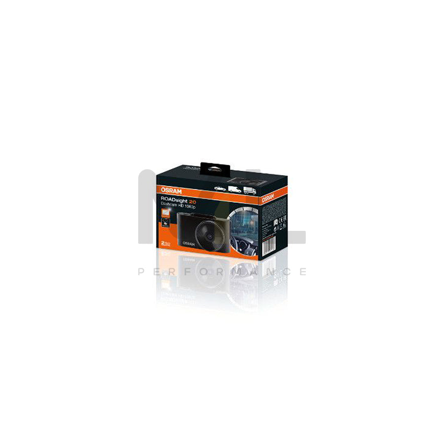 OSRAM ROADsight, 20 ORSDC20 Dash cam 2 Inch, 1080p, Viewing Angle 120°° | ML Performance Car Parts