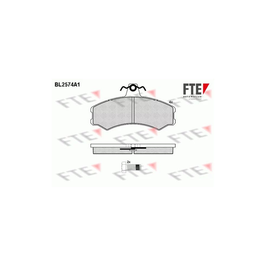 Fte BL2574A1 Brake Pad Set | ML Performance UK Car Parts